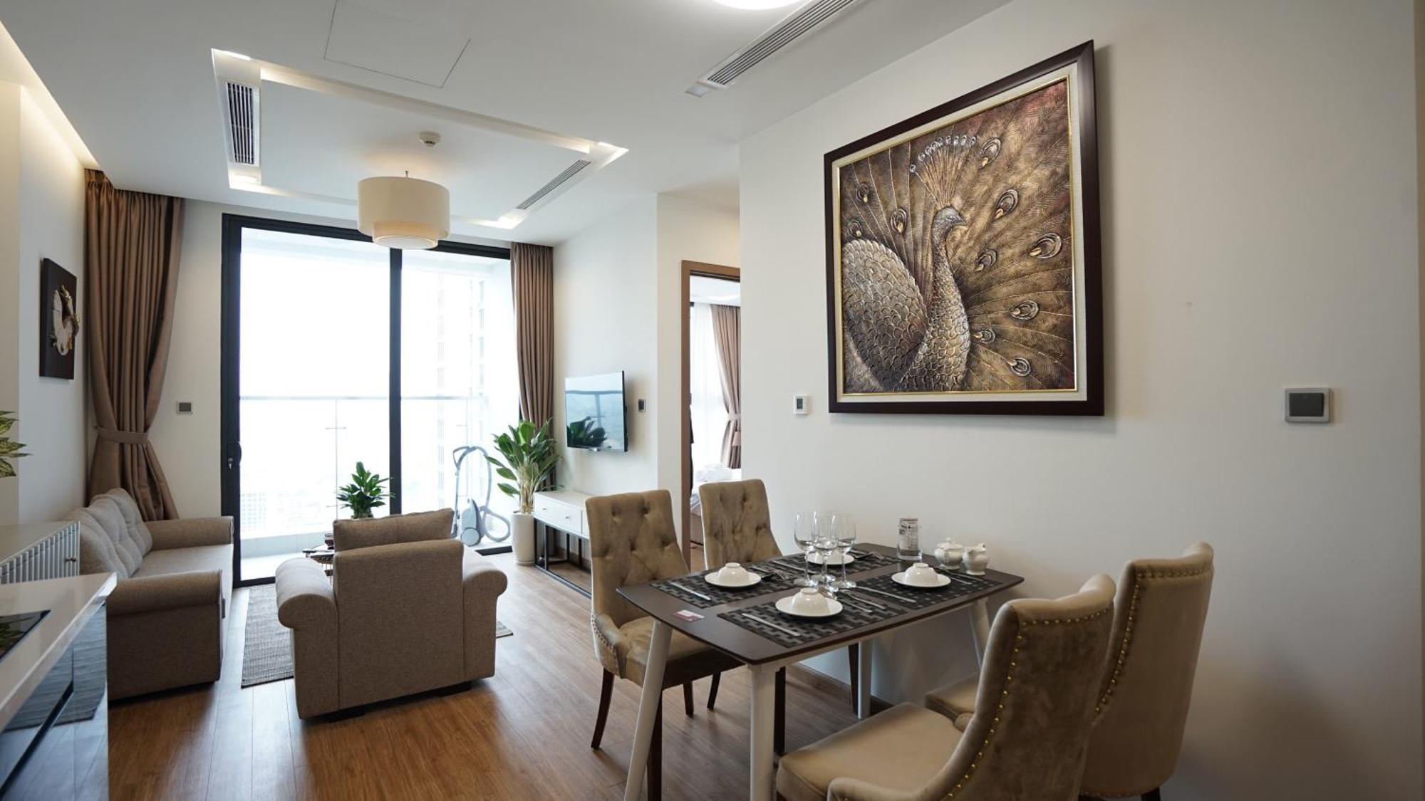 Qmp - Vinhomes Metropolis ハノイ市 エクステリア 写真